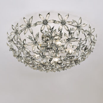 ceiling lamp with flower