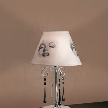1-light table lamp Murano - 713/L1- Fashion Crystal - Arredo Luce