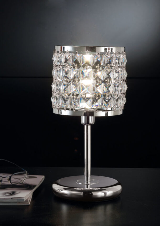 contemporary illuminazione cristallo crystal lucilla made italy lampadario applique lampada lamp1053 l1