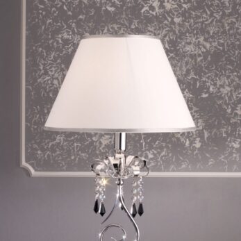 1-ltìight table lamp with lampshade