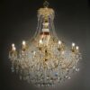 lampadario applique lampada porcelana artistica fusione swarovski murano arredo luce lucilla made italy lamp 804 12 1
