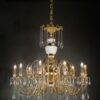 lampadario applique lampada porcelana artistica fusione swarovski murano arredo luce lucilla made italy lamp 805 10 1