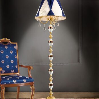 lampadario applique lampada porcelana artistica fusione swarovski murano arredo luce lucilla made italy lamp 805 p3