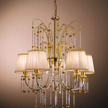 lampadario applique lume royal crystal cristallo oro cromo arredo luce lucilla italy lamp 400 5