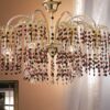 lampadario applique lume royal crystal cristallo oro cromo arredo luce lucilla italy lamp 411 pl8 3