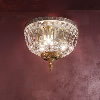 luxury illuminazione cristallo crystal lucilla made italy lampadario applique lampada540 pl30 2