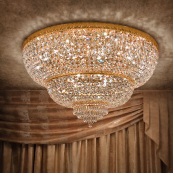 luxury illuminazione cristallo crystal lucilla made italy lampadario applique lampada543 pl18