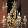 luxury illuminazione cristallo crystal lucilla made italy lampadario applique lampada702 12 3