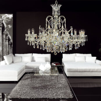 luxury illuminazione cristallo crystal lucilla made italy lampadario applique lampada702 16 2