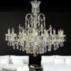 luxury illuminazione cristallo crystal lucilla made italy lampadario applique lampada702 16 2 2
