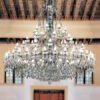 luxury illuminazione cristallo crystal lucilla made italy lampadario applique lampada702 32 16 8 8