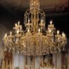 luxury illuminazione cristallo crystal lucilla made italy lampadario applique lampada702 38 doppia pg 2 2