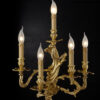 gold light and crystal  illuminazione cristallo crystal lucilla made italy lampadario applique lampada 12.482 5