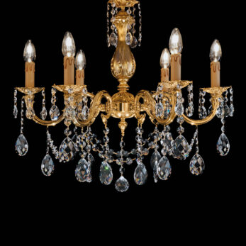 gold light and crystal  illuminazione cristallo crystal lucilla made italy lampadario applique lampada 750 c6