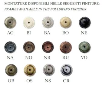 Ferroluce classic finitura montatura 2