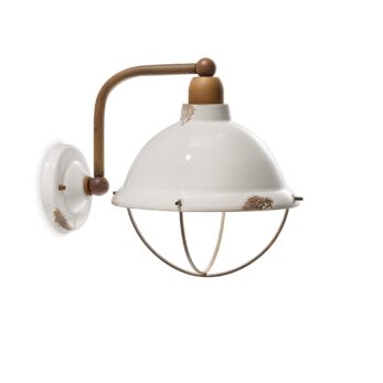 Ferroluce Retro Industrial applique C1681VIB