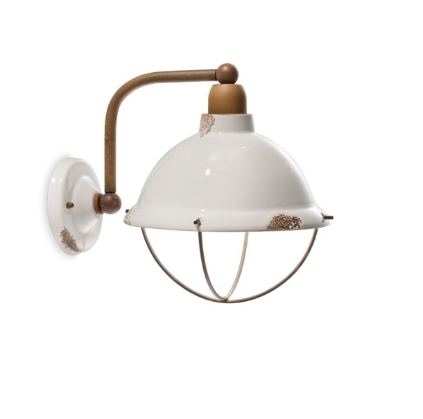 Ferroluce Retro Industrial applique C1681VIB