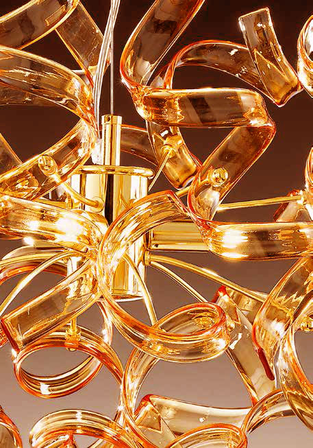 arancione astro metal lux lucilla illuminazione sospensione amber ambra lampadario particolare 3 1 1 2 1 1 1 1 1 1 1