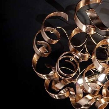 rame part astro metal lux lucilla illuminazione copper dorato lampadario particolare 1 2 1 1 1 1