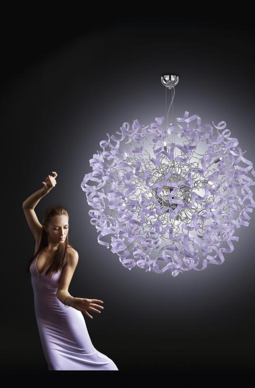 sospensione 18 luci   astro   metal lux   lucilla  206190.05