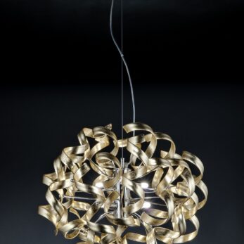 sospensione 6 luci   cromo     astro   metal lux   lucilla