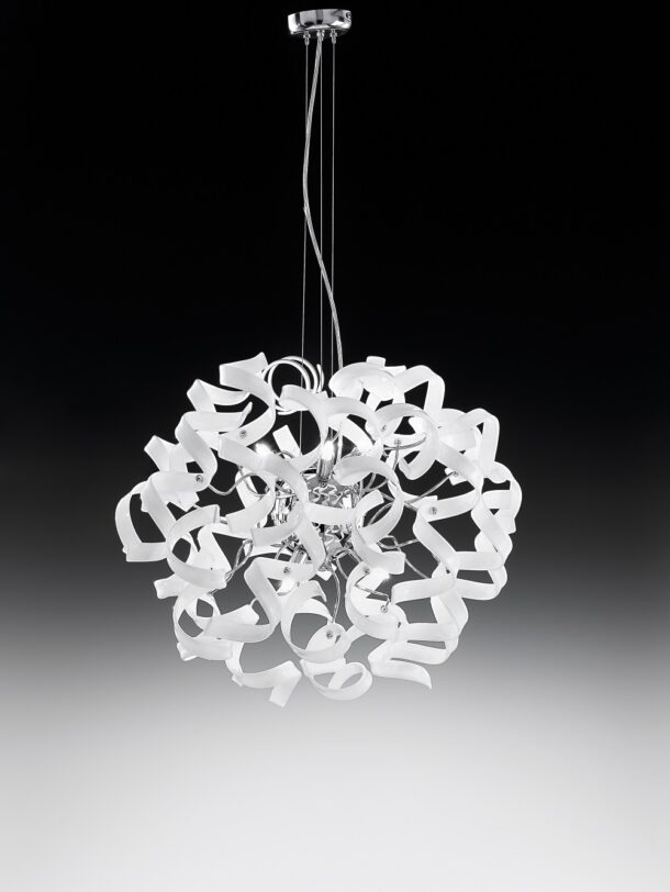 sospensione 6 luci   cromo  bianco   astro   metal lux   lucilla 206.150.02 1