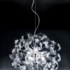 sospensione 6 luci   cromo  trasparente   astro   metal lux   lucilla 206.155.01