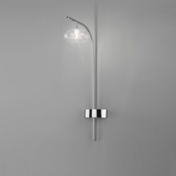 applique 1 luce   cromo satinato   dolce   metal lux   lucilla 260.901.01