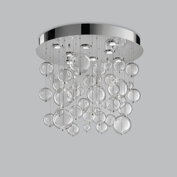 plafoniera 8 luci  251.380.01   bolero  metal lux su lucilla