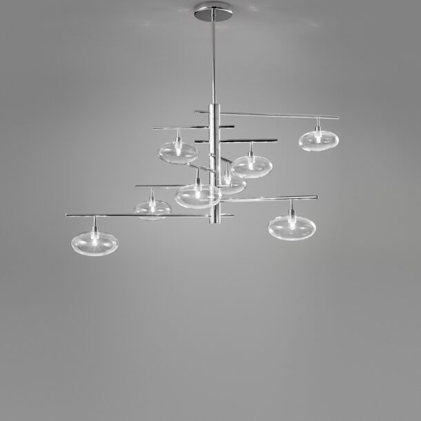 sospensione 8 luci   dolce   metal lux 260.188.07 1