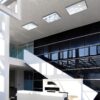 plafoniera 5 luci   dado   metal lux   259.350.01 ambientata