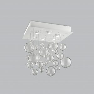 plafoniera 6 luci   bolero   metal lux   254.360.01