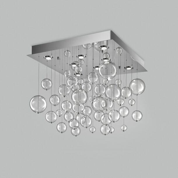 plafoniera 8 luci   253.380.01   bolero   metal lux