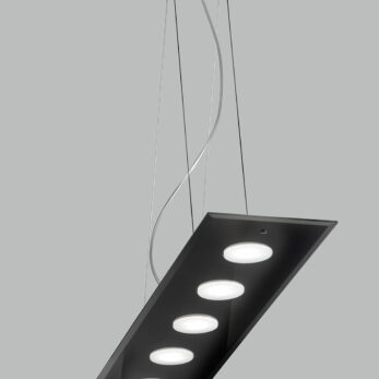 sospensione 5 luci 259.105  dado   metal lux   lucilla