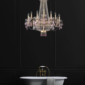 lampadario 12 luci arredoluce 856 12