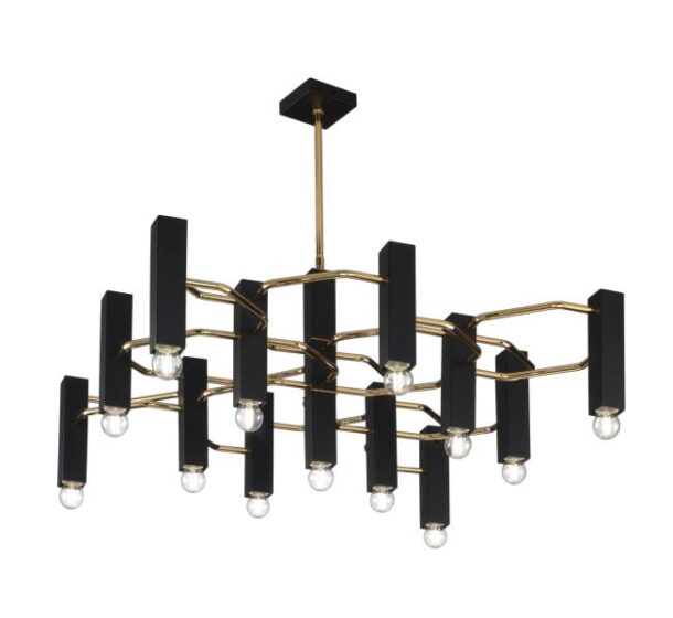 Raster Metal Lux Sospensione 13 luci 265.113.03
