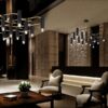 Raster Metal Lux Sospensione 13 luci 265.113.03 amb