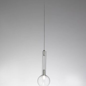 Ampolla sospensione 1 luce Selene2804 002 cromo trasparente