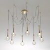 Ampolla sospensione 8 luci Selene 2804 8 006 oro
