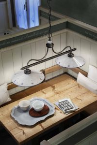 Bilanciere 2 luci Asti Ferroluce c158