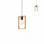 Timber sospensione 1 luce 01 1664 Lucilla giovane