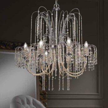 lampadario 8 luci 405 8 royal collection Arredoluce