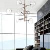 Estro Metal Lux sospensione 8 luci 267.180.04 amb