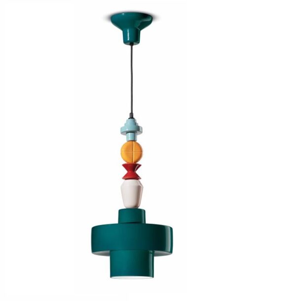 Ferroluce decò  Lariat  sospensione 1 luce C2530VPE