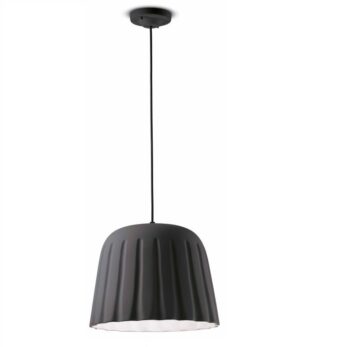 Madame Gres  Ferroluce Decò  Sospensione 1 luce C2571GRN