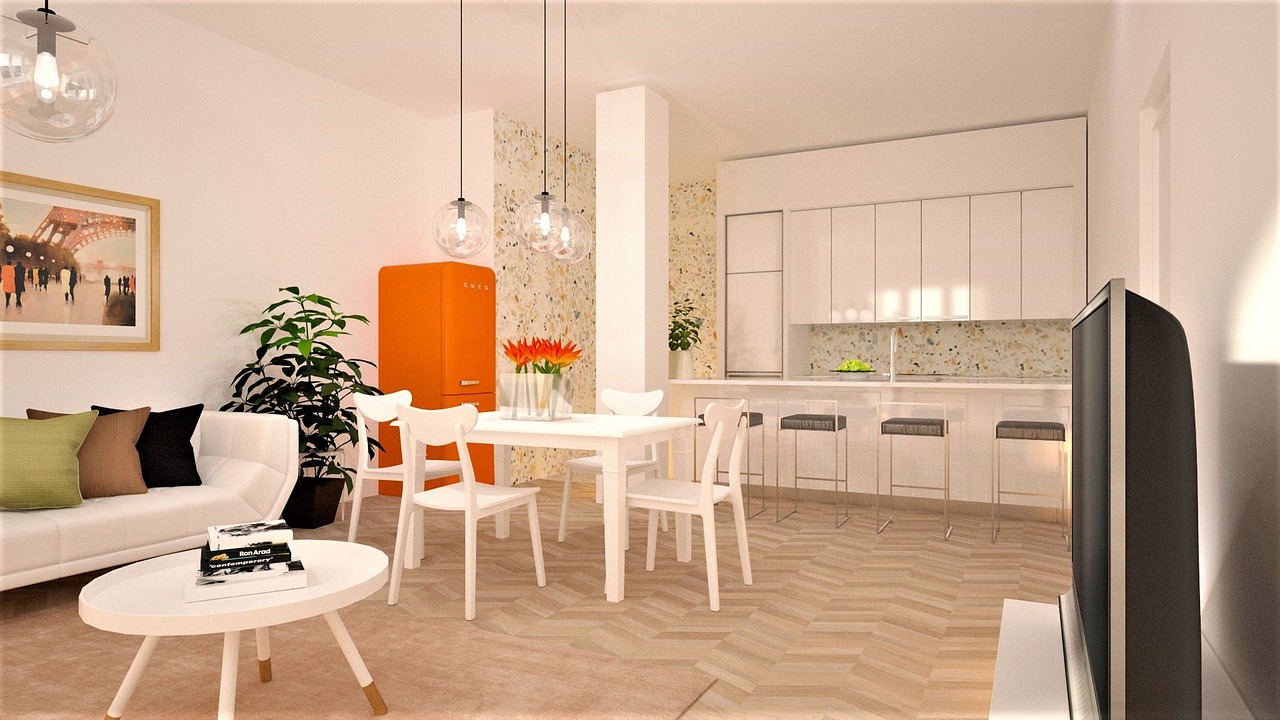 come illuminare una cucina moderna