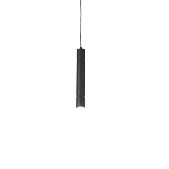 Turbo Metal Lux sospensione 1 luce nero 268.511.03