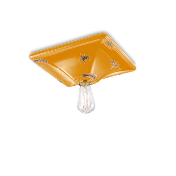 Ferroluce Retrò Vintage PlafonieraC136VIG