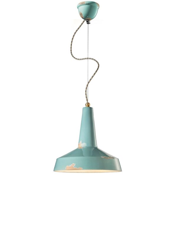 Ferroluce Retrò  Vague Vintage sospensione 1 luce C1417VIA