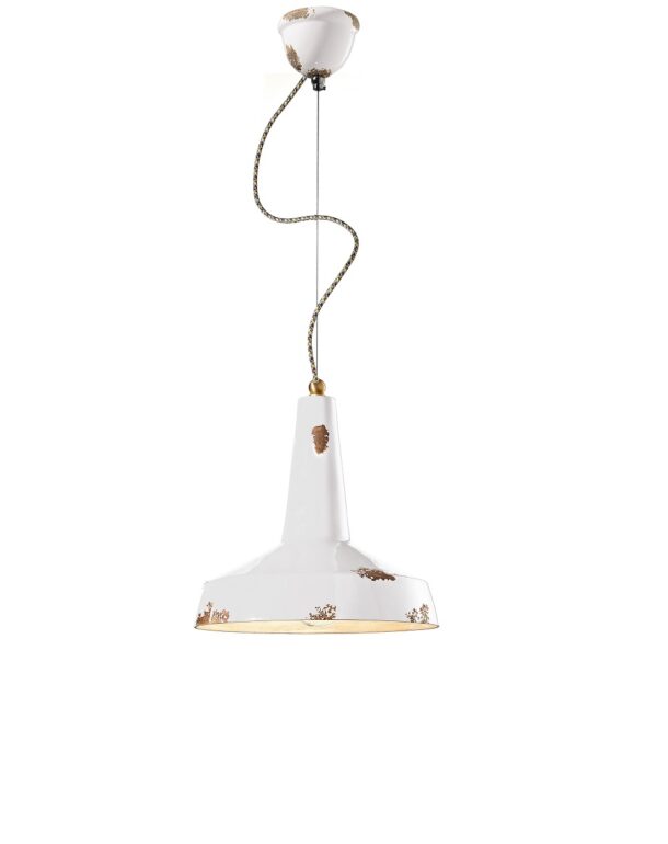 Ferroluce Retrò  Vague Vintage sospensione 1 luce C1417VIB